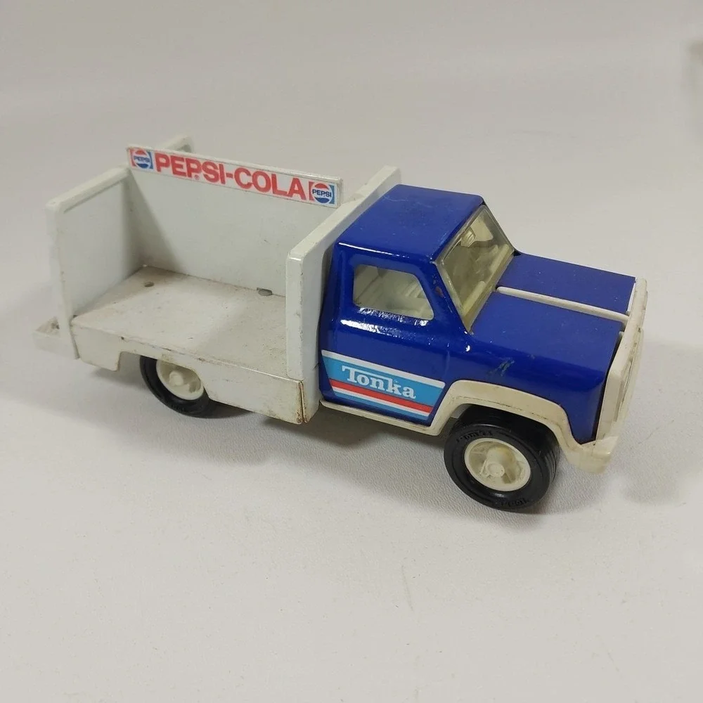 TONKA Pepsi-Cola TRUCK Soda Pop Delivery Van Pressed Steel & Plastic‎ 7.5
